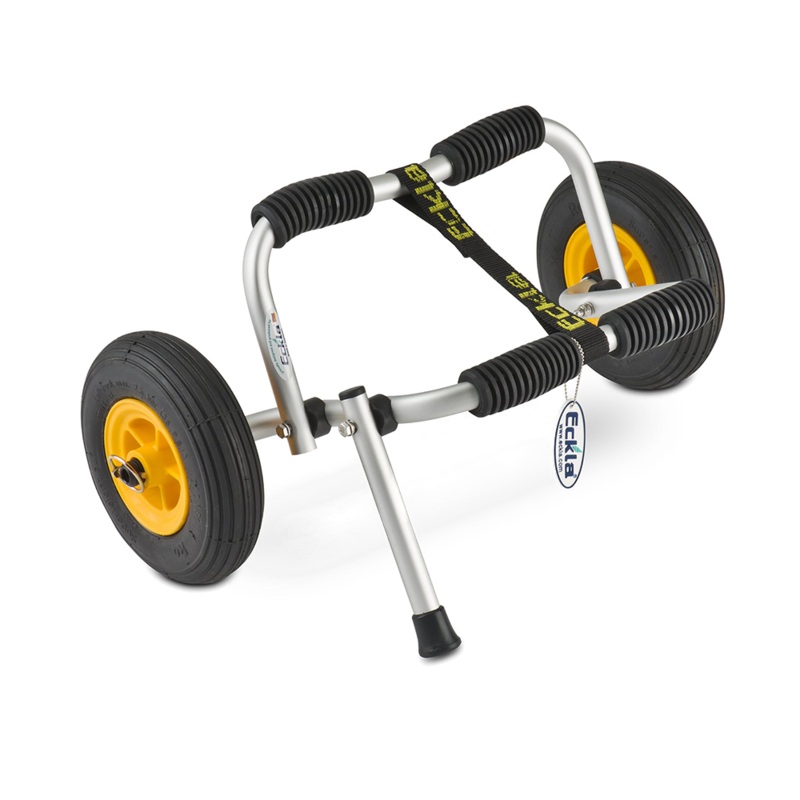 Eckla Atlantic Sea Kayak Cart, with support stand