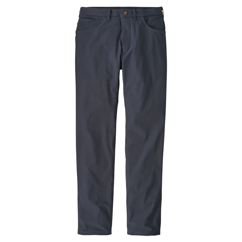 Patagonia Men’s Transit Traveler 5-Pocket Regular Pants – Smolder Blue