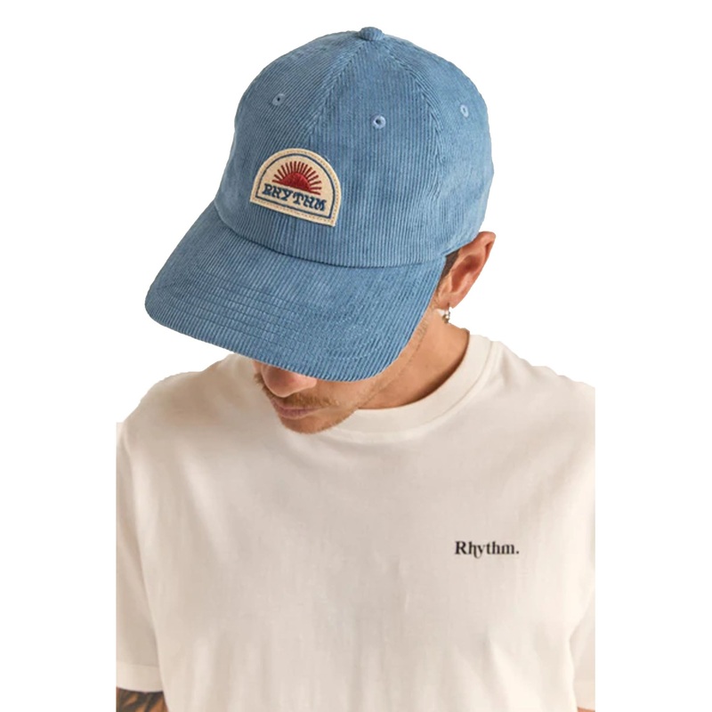 Rhythm Awake Cord Men’s Hat – Mineral Blue