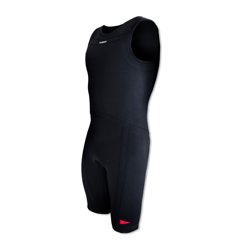 Florence Marine X Aeroshield Impact Short John-Black