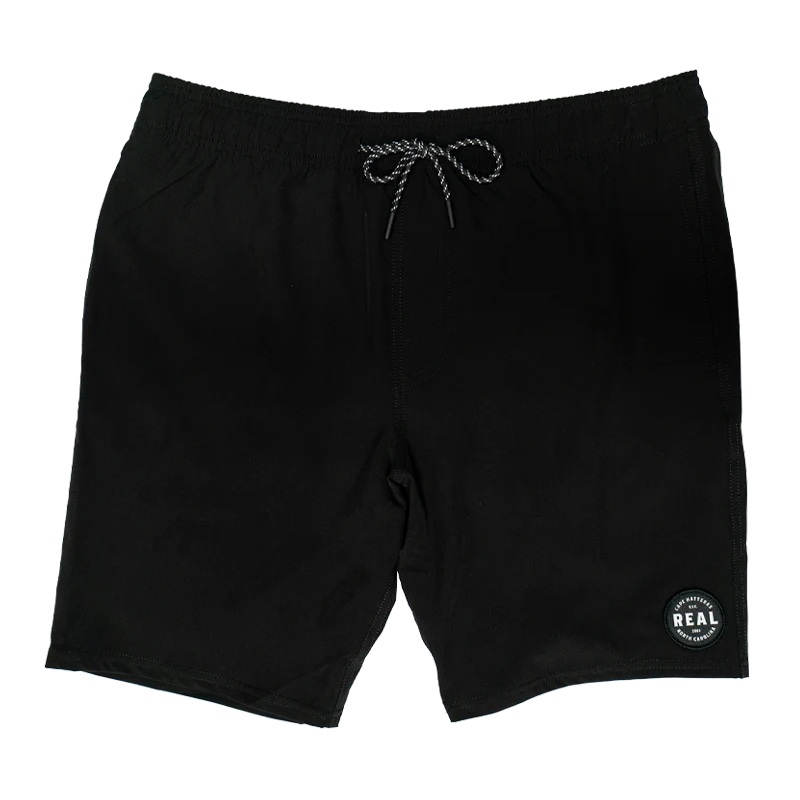 REAL Davis Boardshorts-Black