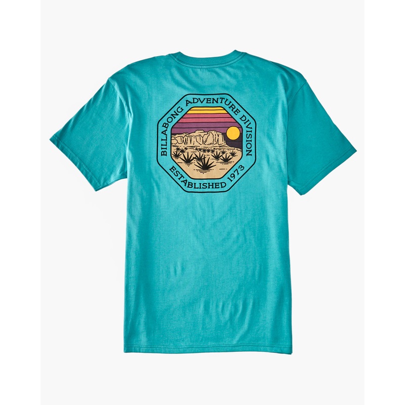 Billabong Rockies Tee-Seagreen
