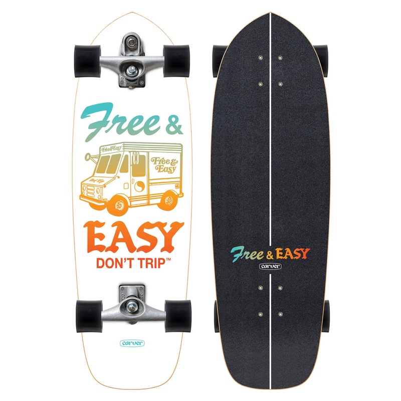 Carver C7 Free & Easy Paleta 30.75″ Surfskate Skateboard