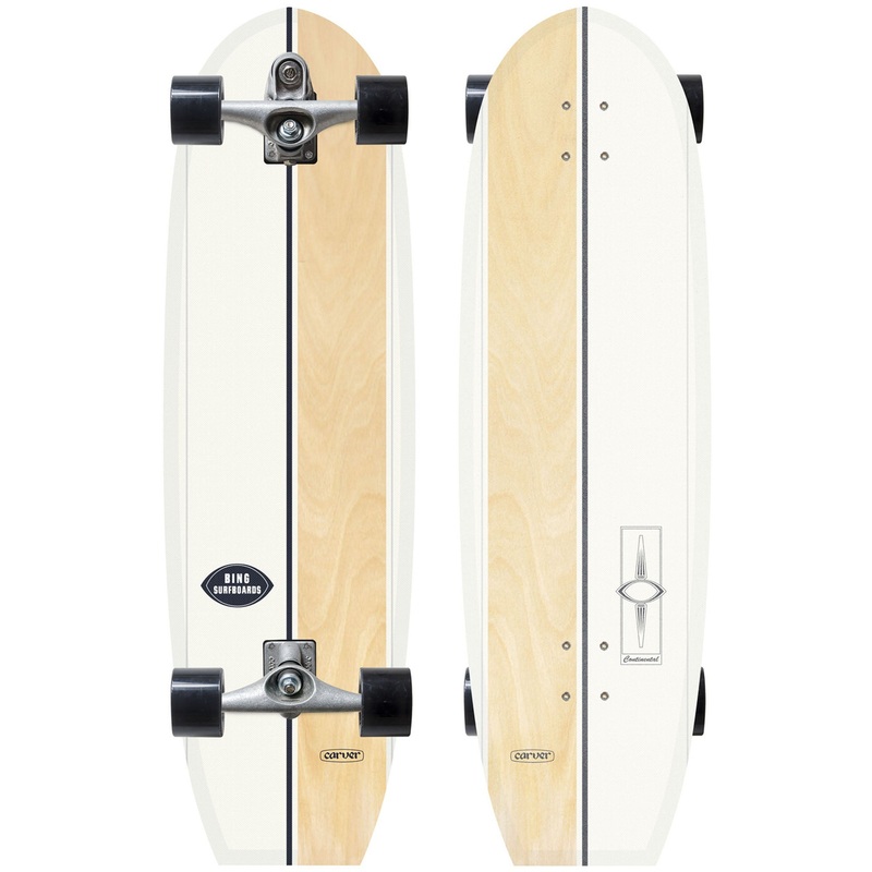 Carver x Bing C7 Continental 37″ Surfskate Skateboard