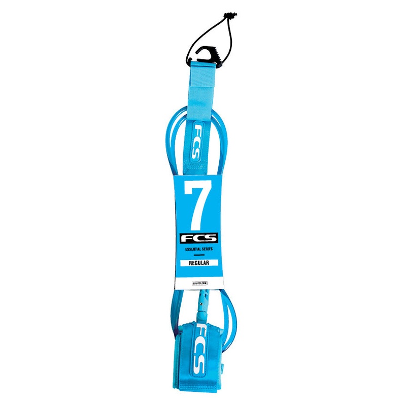FCS 7ft Regular Leash – Teal