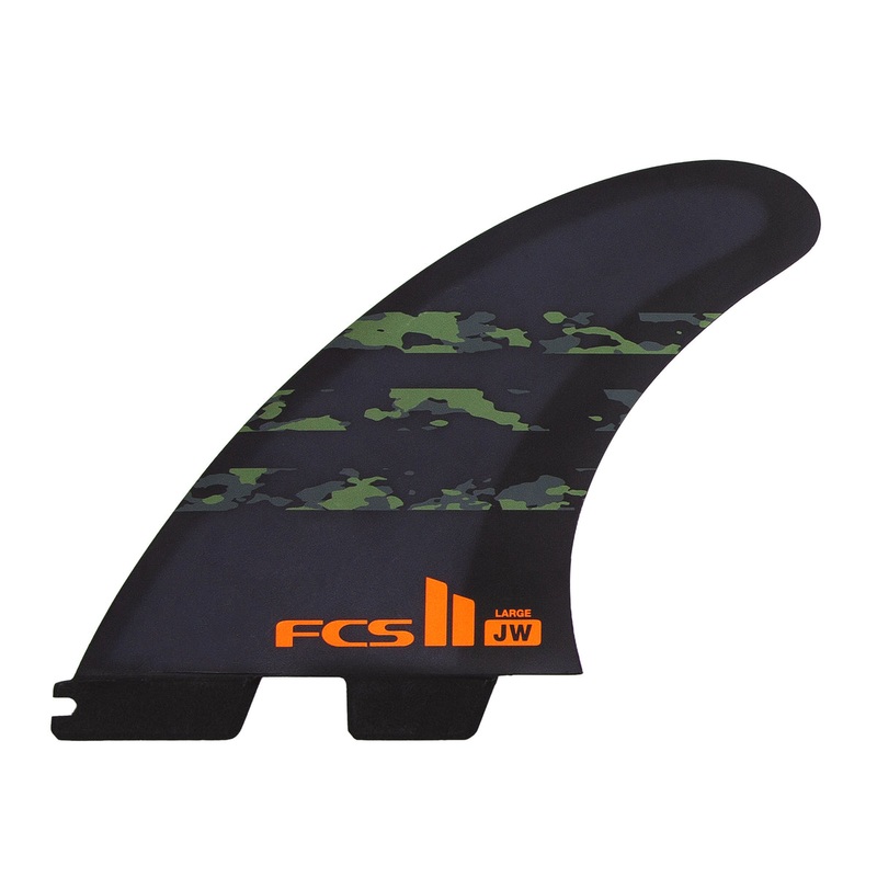FCS II Julian Wilson PC Tri Fin Set-Army Camo-Grom