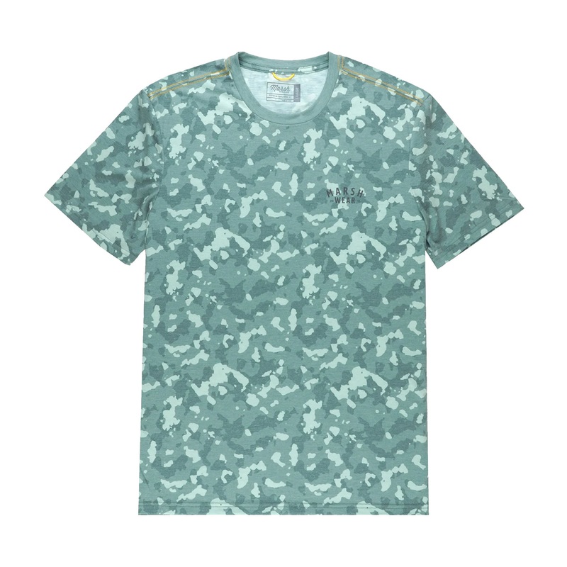 Marsh Wear Stackhouse Tech Men’s S/S T-Shirt – Green