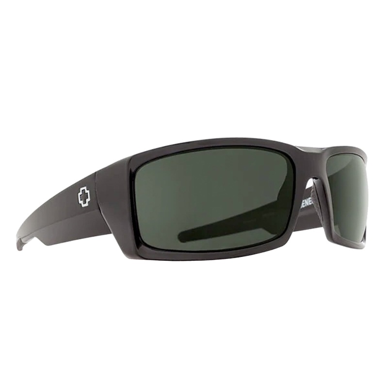 Spy General Men’s Sunglasses – Black/Happy Gray Green