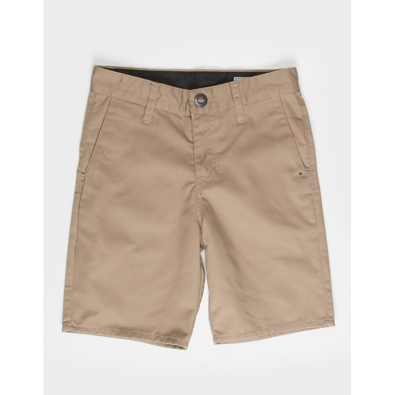 Volcom Frickin Modern Youth Boy’s Walkshorts – Khaki