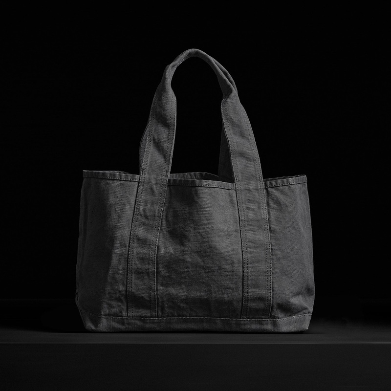 Classic Mini Canvas Tote – Asphalt