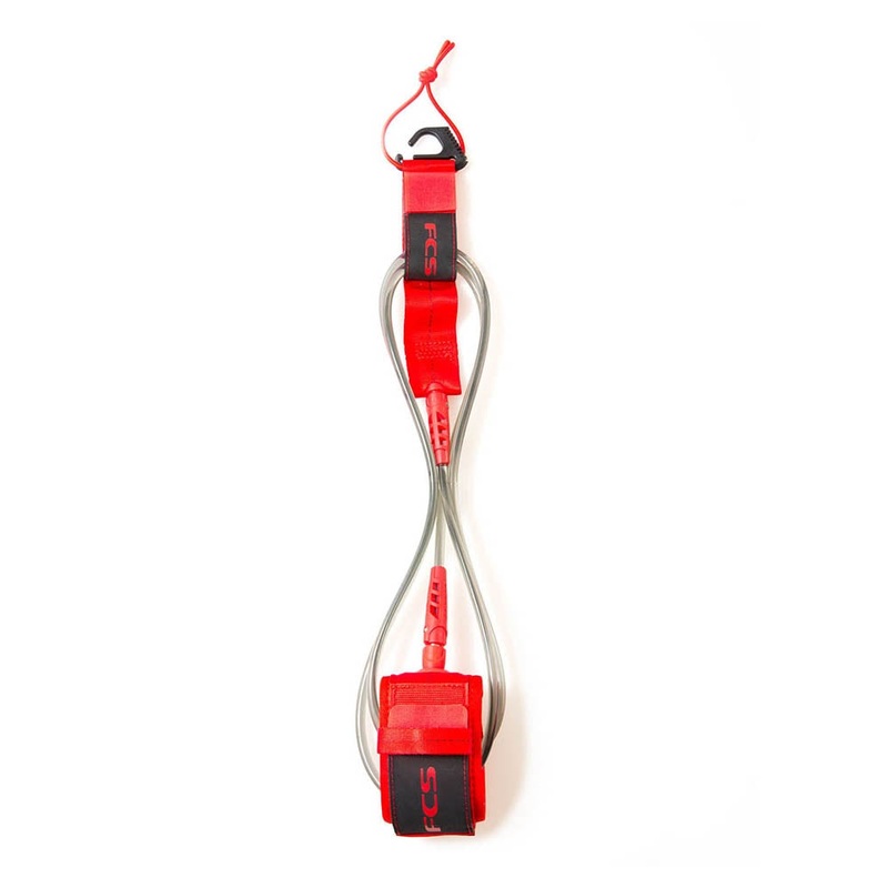FCS 9ft Regular Ankle Leash – Red