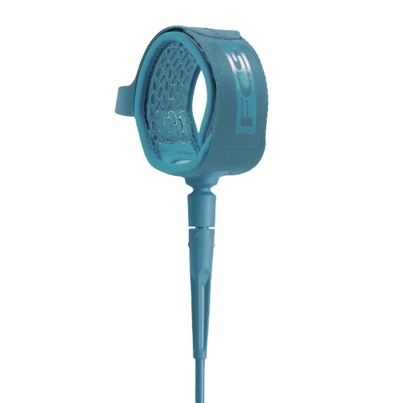 FCS All Round Essential Leash-Tranquil Blue-7′ x 7mm