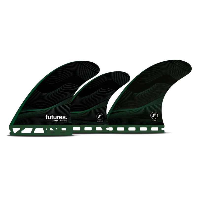 Futures Fins F8 Legacy Series Honeycomb 5 Fin Set – Large
