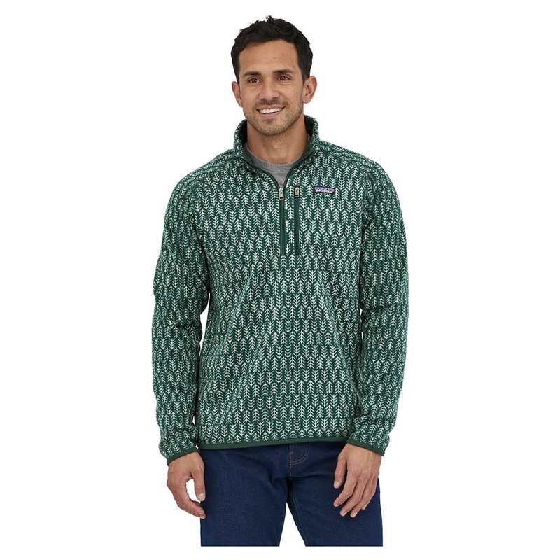 Patagonia Men’s Better Sweater 1/4 Zip Fleece – PINO