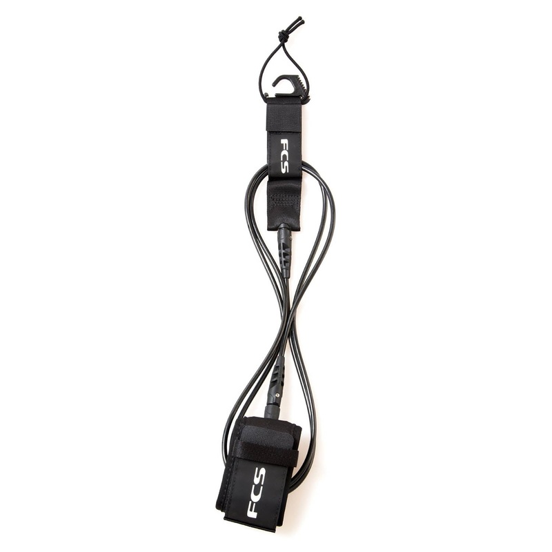 FCS 6ft Regular Leash – Black
