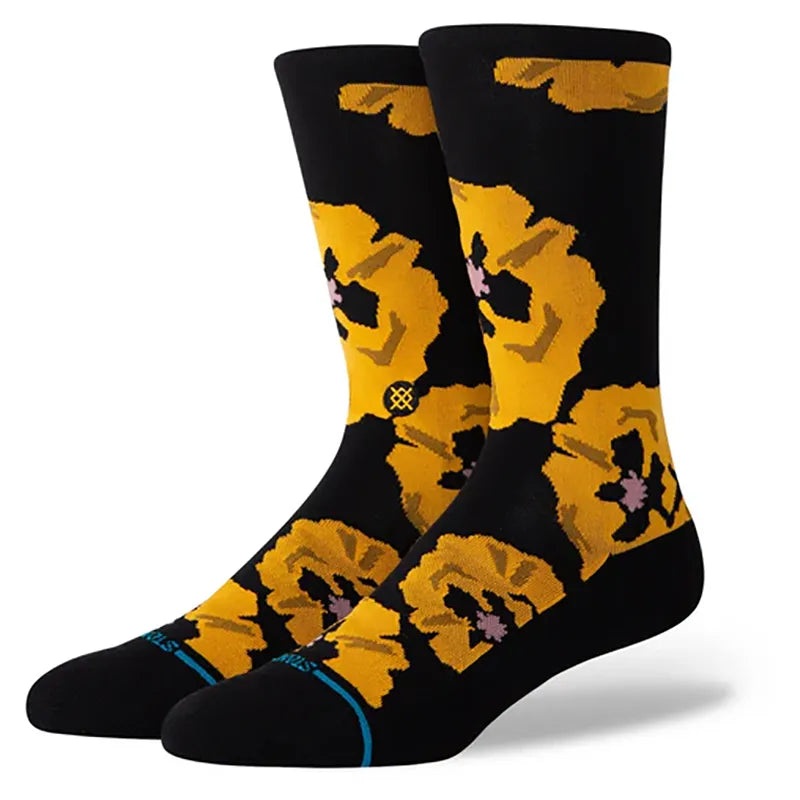 Stance Socks Poppyland Crew Socks – Black