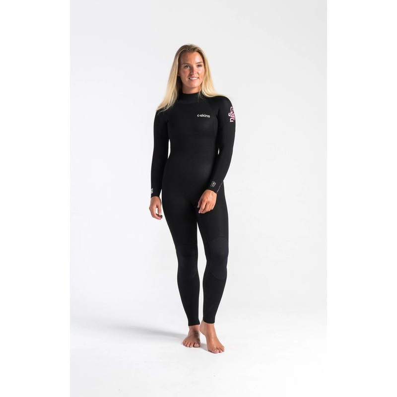 C-SKINS SURFLITE 3:2 WOMENS STEAMER – BACK ZIP