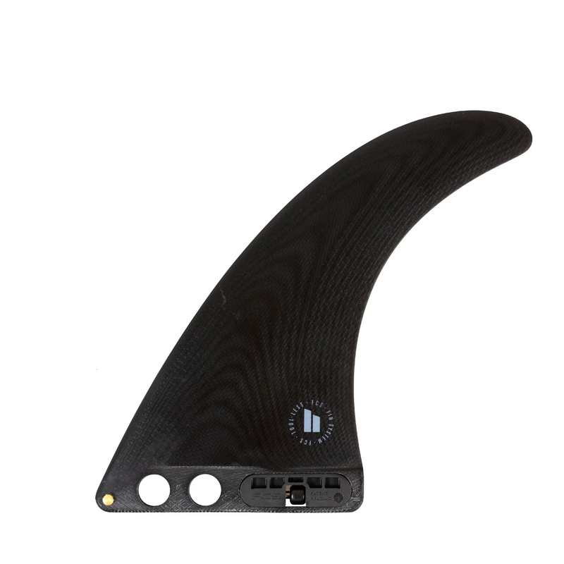 FCS II Connect Performance Glass 8″ Longboard Surfboard Fin – Black