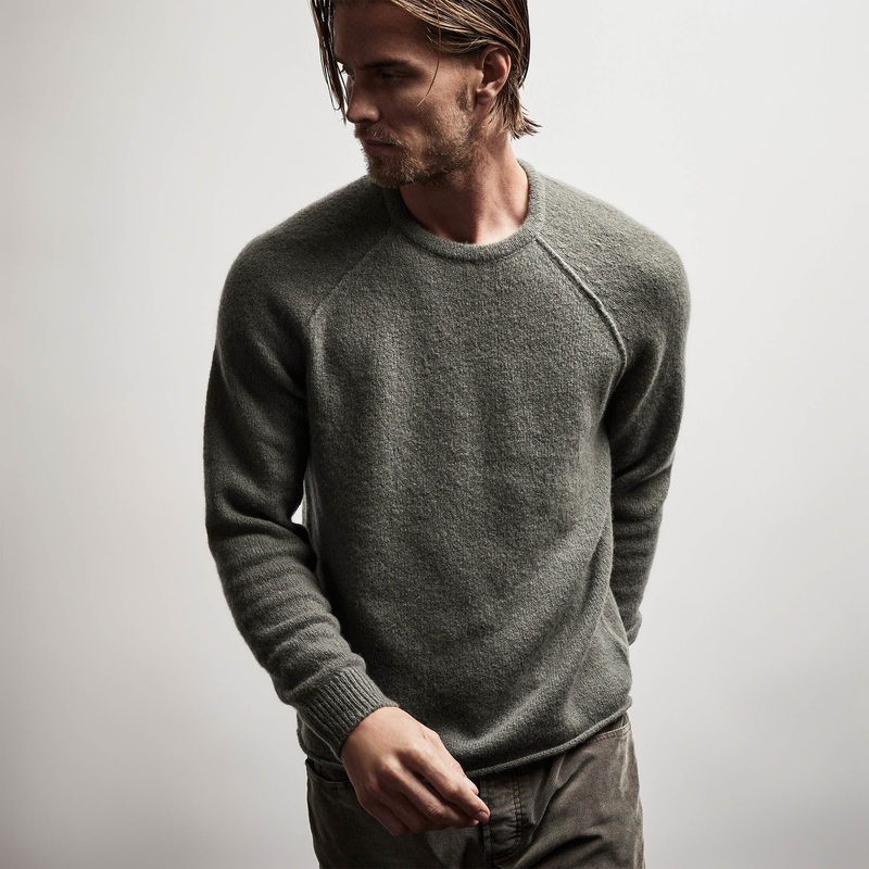 Mid Gauge Cashmere Sweatshirt – Jungle