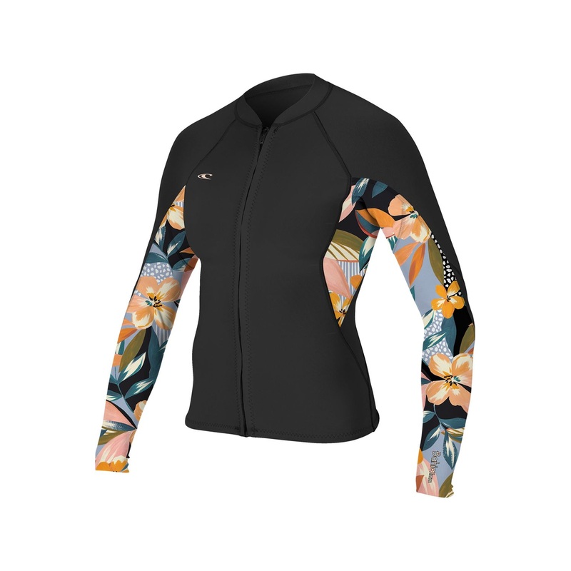 O’Neill Women’s Bahia 1 0.5mm FZ Jacket Wetsuit