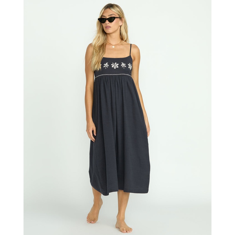 Billabong Days End Dress Black Sands
