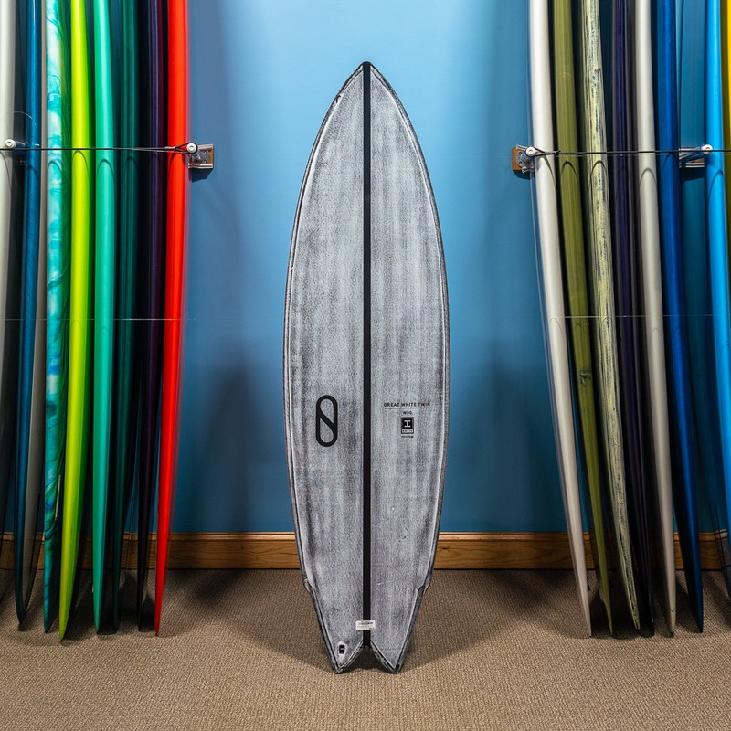 Slater Designs Great White Twin Firewire Volcanic 6’4″