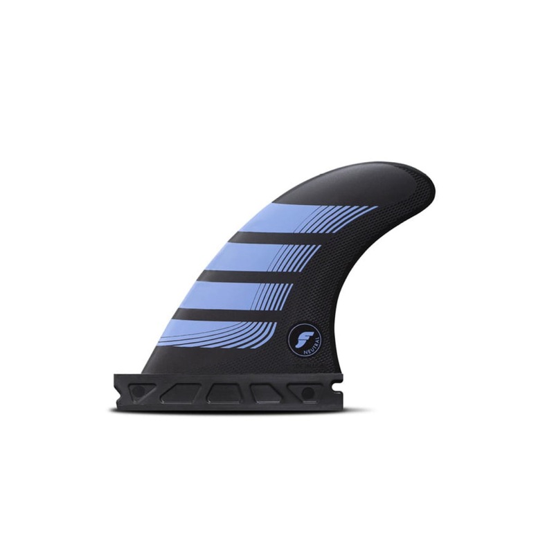 Futures Fins F2 Alpha Thruster Carbon/Lavender Tri Fin Set – Extra Small (Grom)