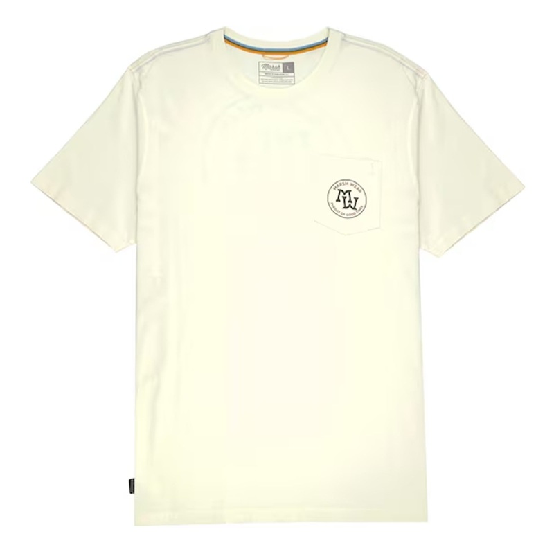 Marsh Wear Icon Men’s S/S T-Shirt – Vintage White