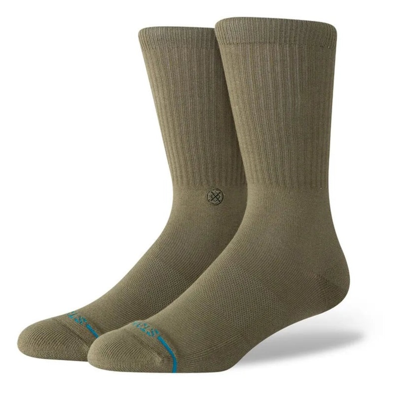 Stance Socks Icon Crew Green – Medium