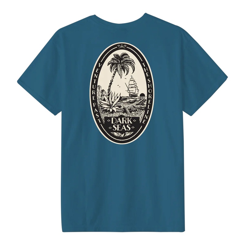 Dark Seas Embargo Pigment Men’s S/S T-Shirt – Slate