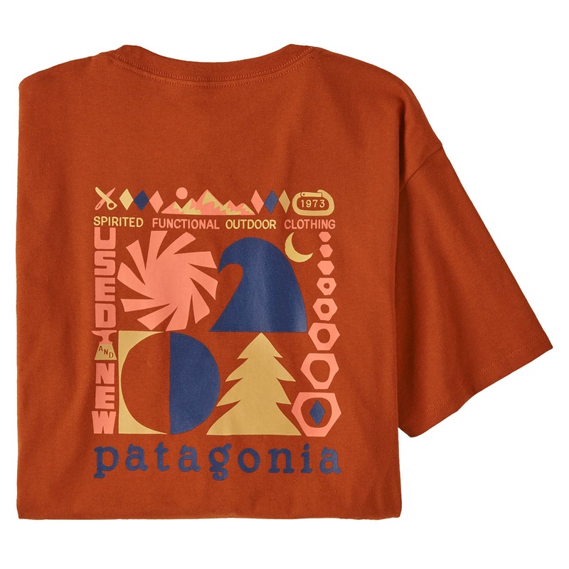 Patagonia Spirited Seasons Organic T-Shirt – Sandhill Rust