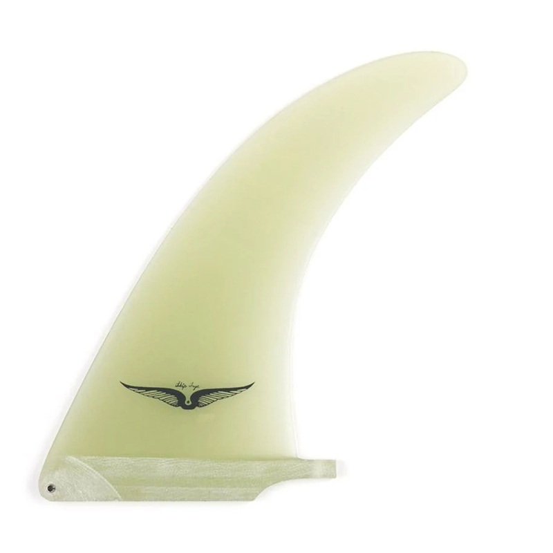 True Ames Skip Frye 8.5″ Longboard Fin – Clear