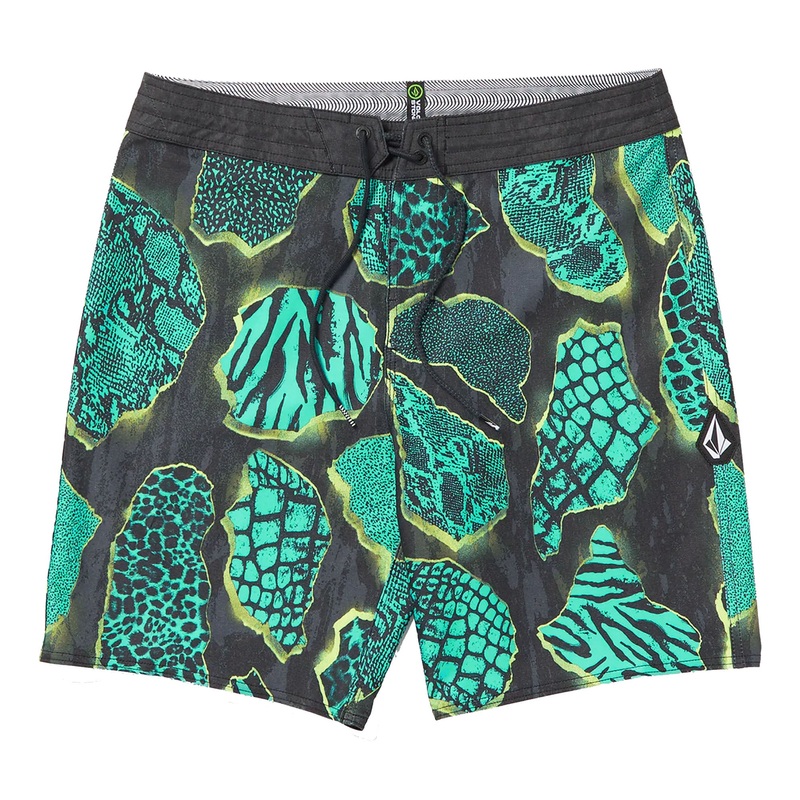 Volcom Mashed Stoney 19″ Men’s Boardshorts – Black