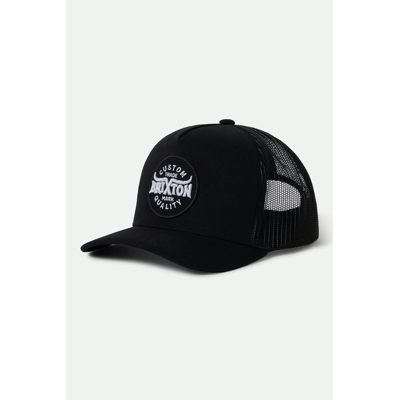 Brixton Gibson C Np Mp Trucker Hat Black/Black