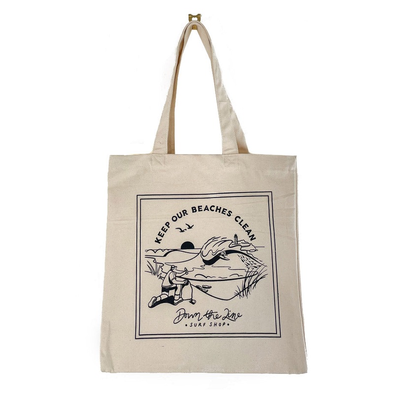 DTL Surf Co. Tote Bag – Natural
