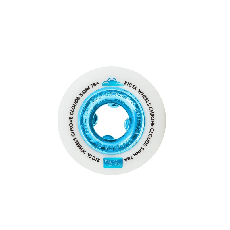 Ricta Chrome Clouds Blue Wheels 78A – 54mm