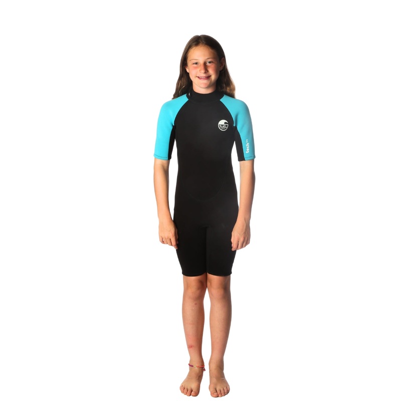 Tiki Tech 3/2 Youth Spring Shorty Wetsuit