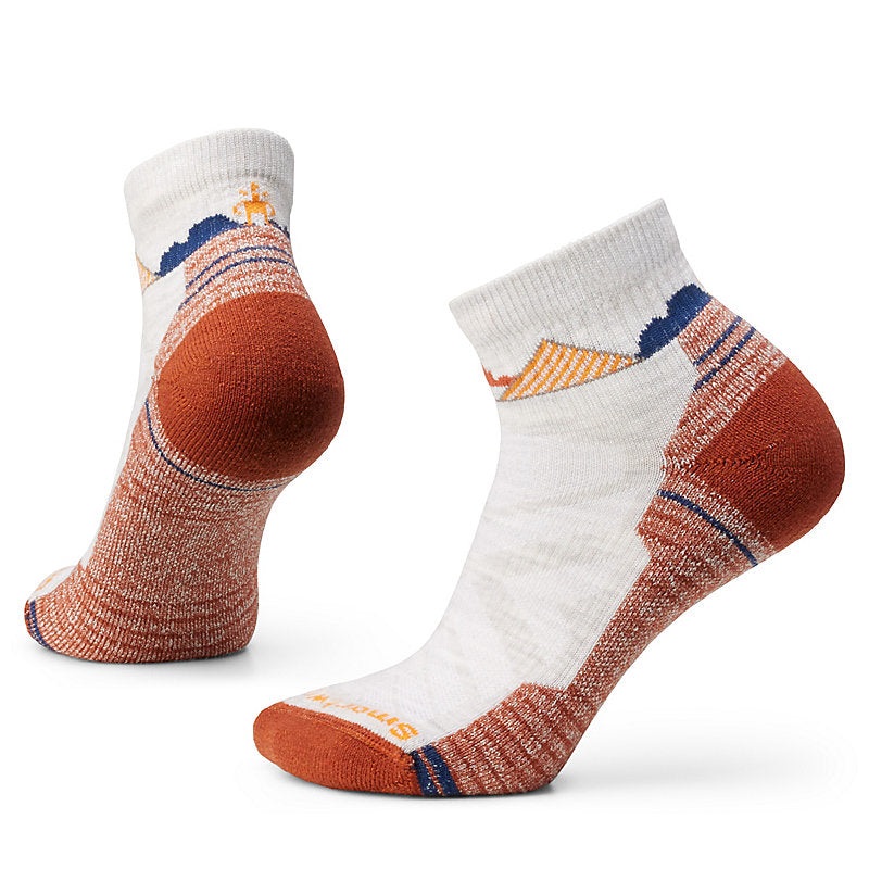 Women’s Hike Light Cushion Clear Canyon Pattern Ankle Socks
