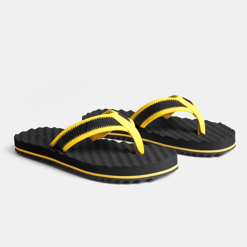 Y/OSEMITE Sport Flip Flop Kids – Black/Yellow
