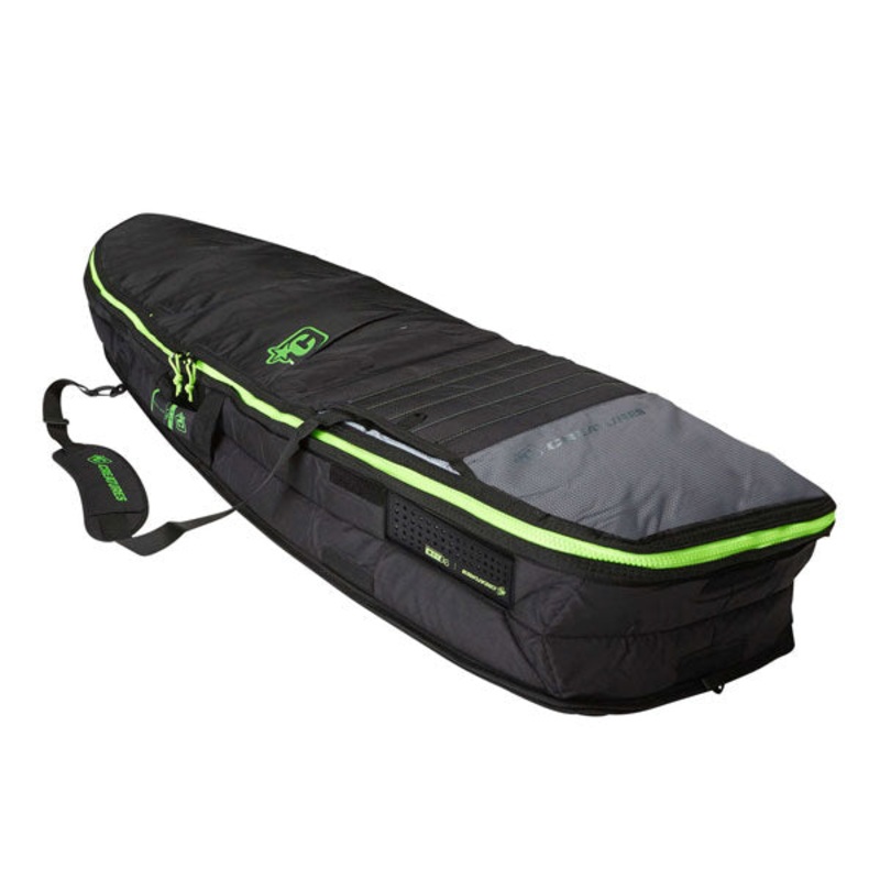 Creatures Retro Fish Double Bag-Charcoal Lime-5’10”