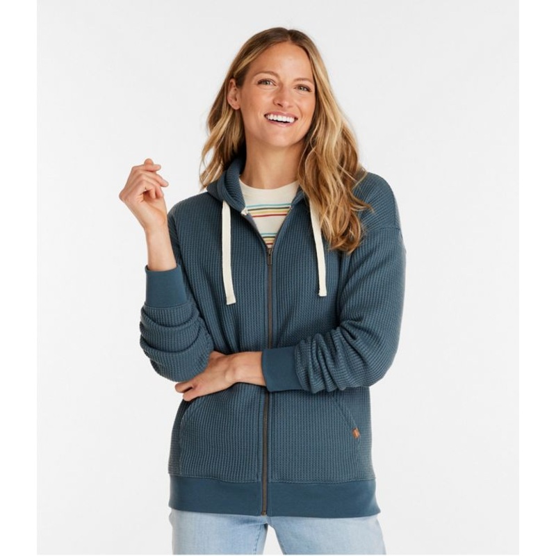 Birchwood Brushed Waffle Full-Zip Hoodie Women’s Regular