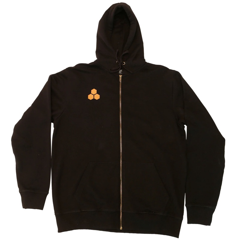 Channel Islands Quality Goods Zip-Up Men’s L/S Hoodie – Black