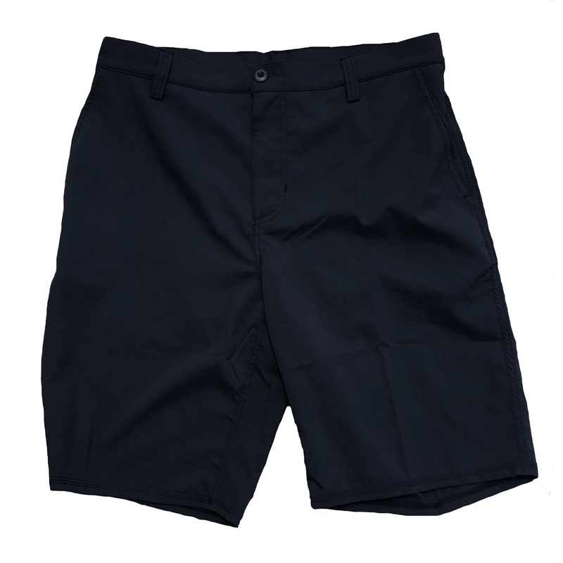 Surf Station Franklin Men’s Hybrid Walkshorts – Black