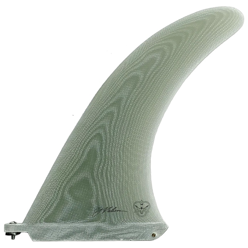 Flying Diamonds CJ Power Flex Longboard Fin – 9.5″/Clear Volan