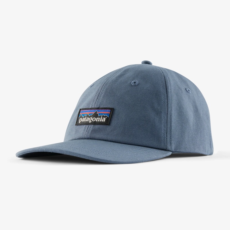 PATAGONIA P-6 LABEL TRAD CAP – UTILITY BLUE