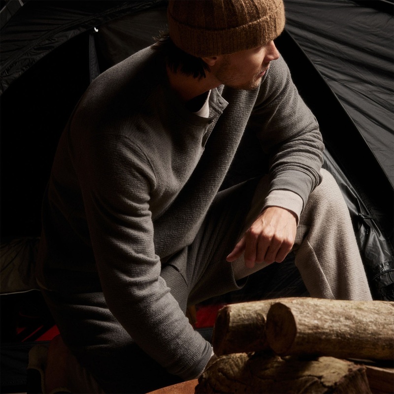 Alpine Thermal Henley – Raccoon Grey