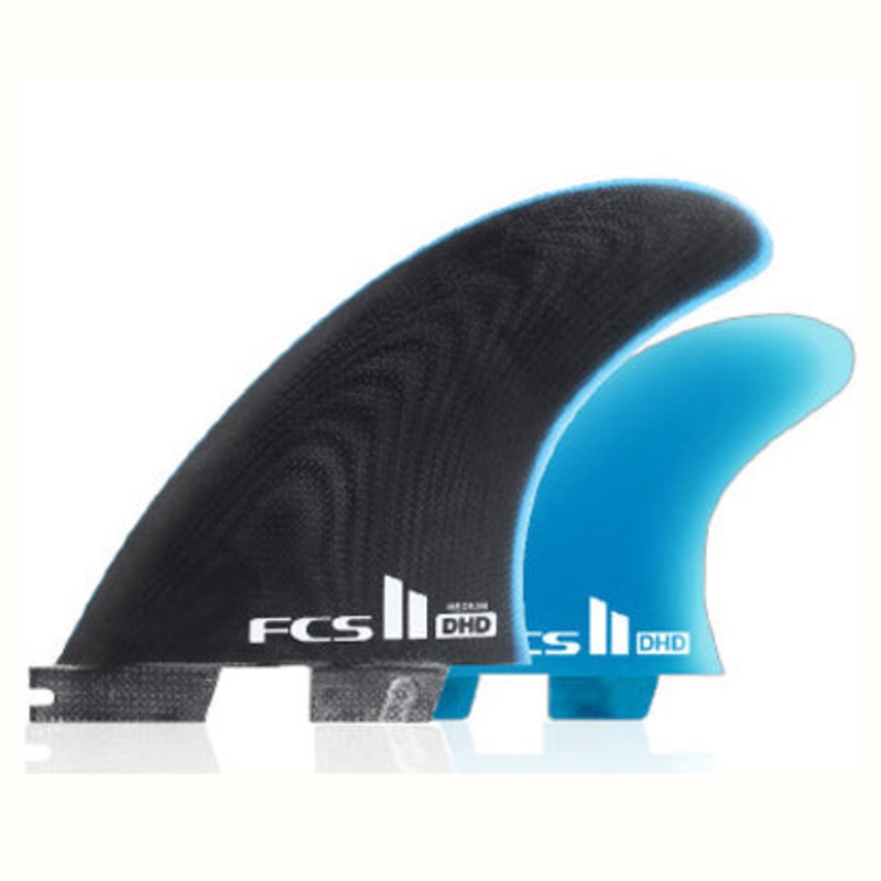 FCS II DHD Tri Quad Fins Set – Medium