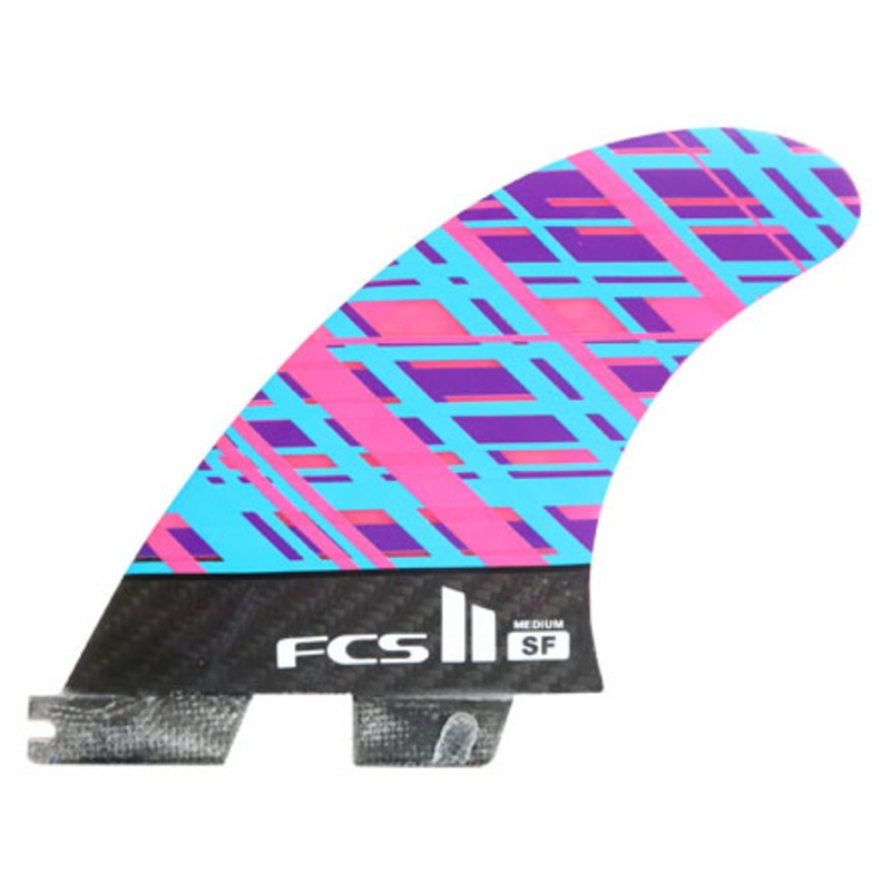FCS II Sally Fitzgibbons PC Tri Fin Set – Medium
