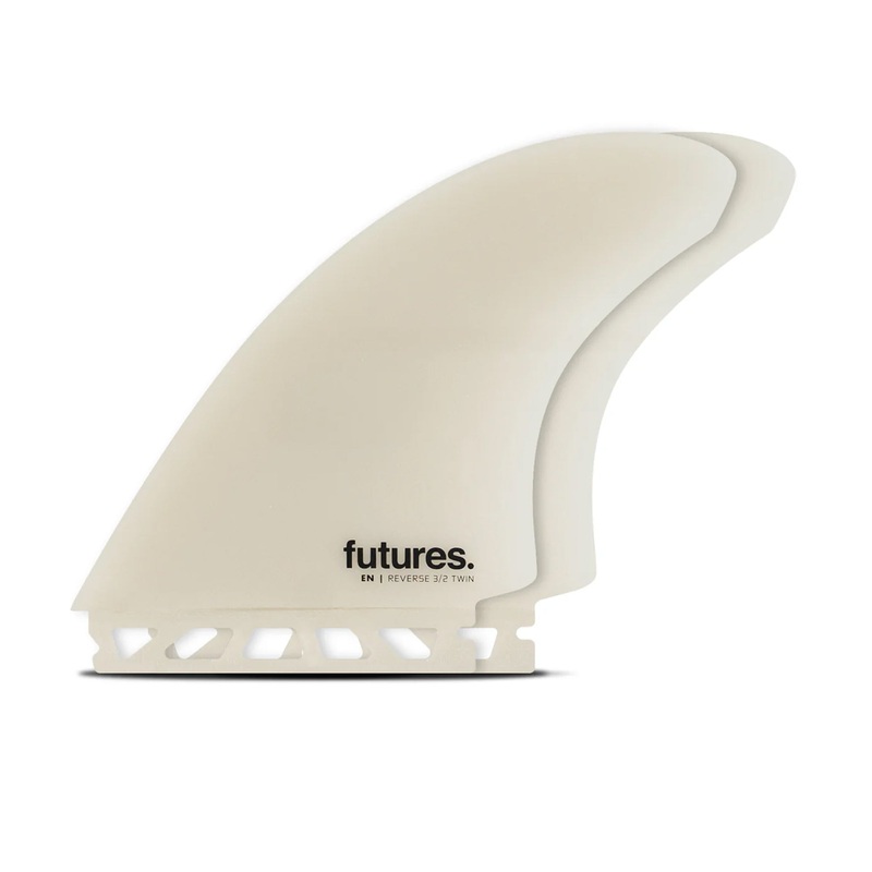 Futures EN Reverse 3/2 Twin Surfboard Fins – Grey