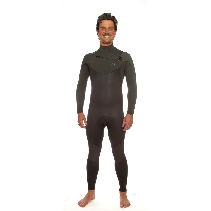 Mens Tiki Tech Wetsuit 4/3 Chest Zip